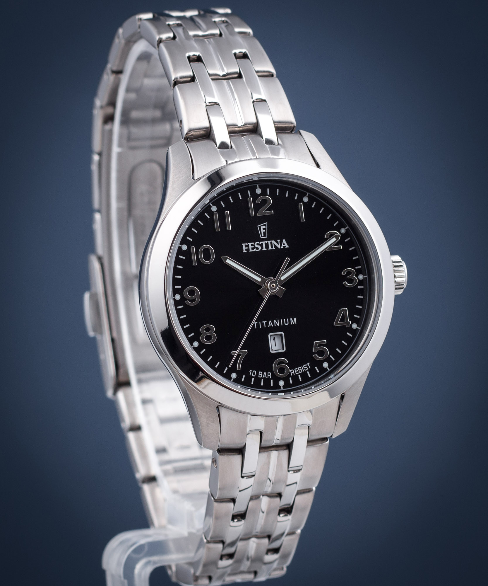 Festina F20468/3 Titanium Date Watch Watchard.com