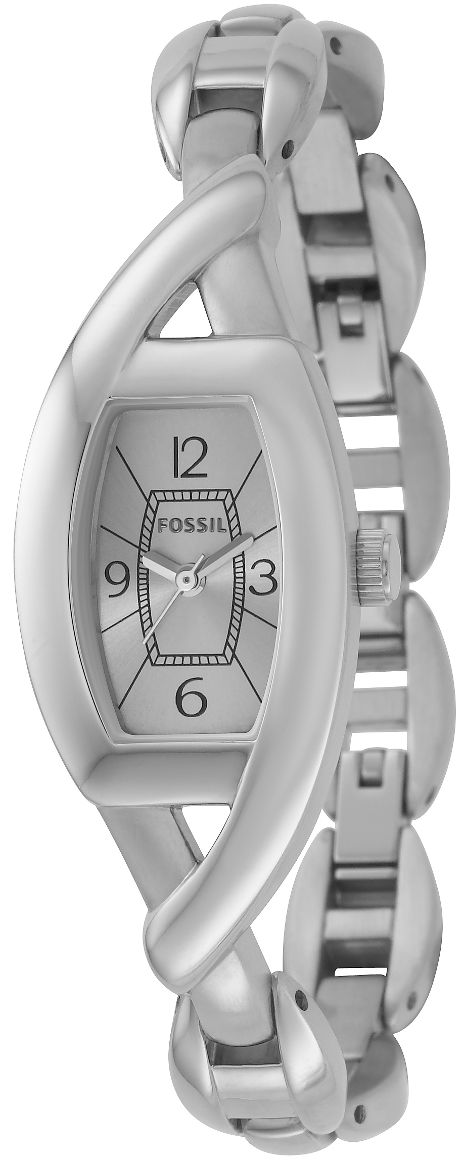 chinese dress ladies Vintage Silver-tone Fossil Watch for Women