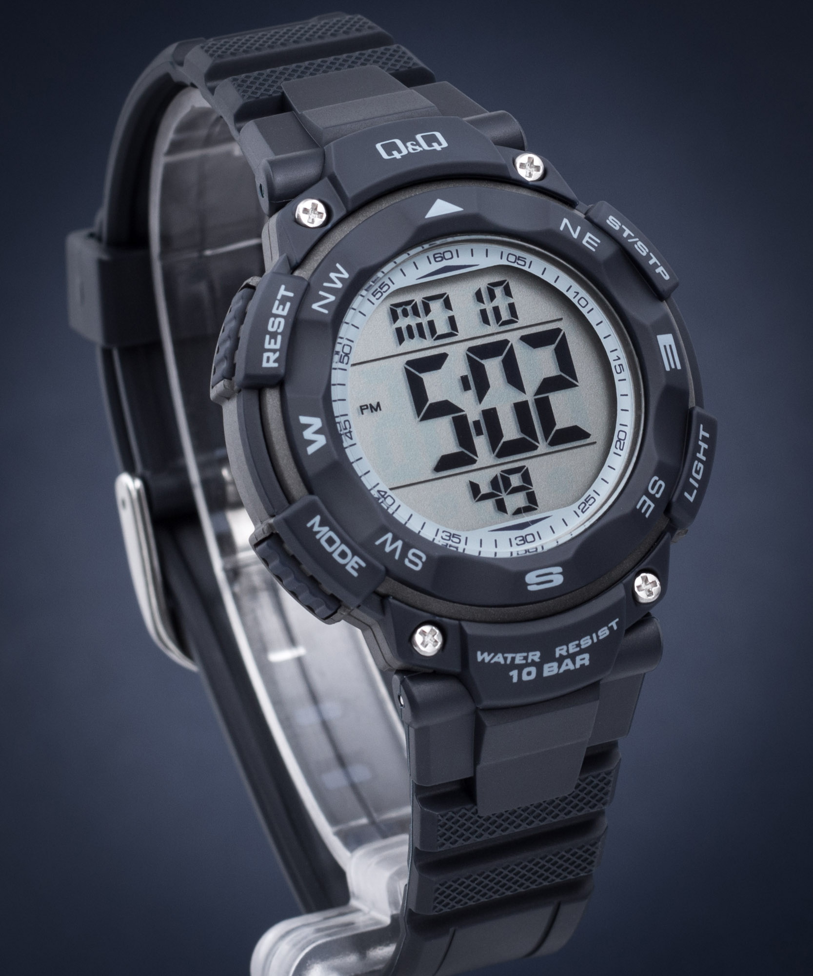 Q\u0026Q M149-007 - LCD Watch • Watchard.com