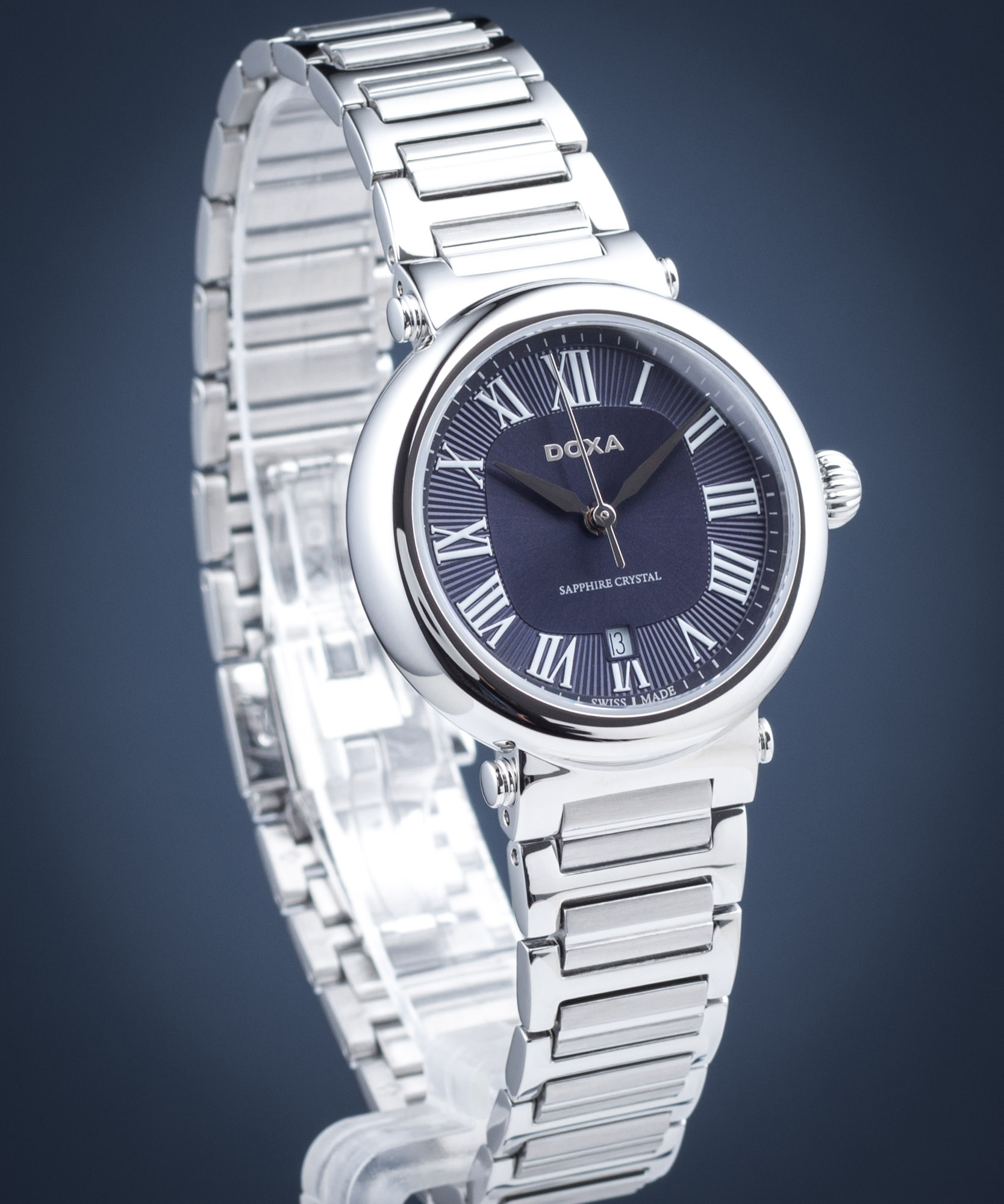 DOXA アナログ時計 Doxa D186SGY - Calex Lady Watch • Watchard.com
