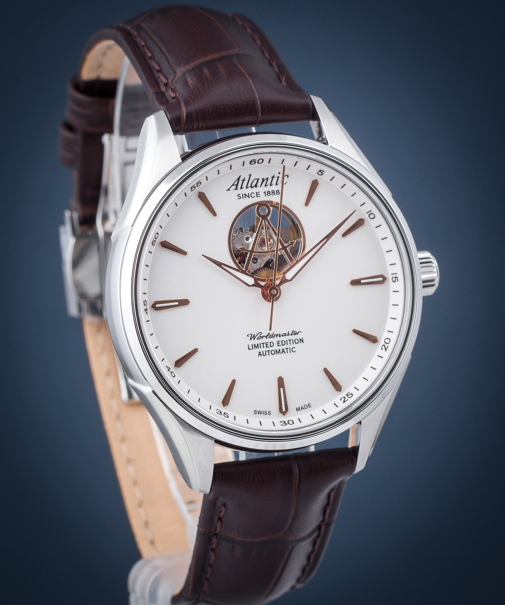Atlantic 52780.41.21R - Worldmaster Open Heart Limited Edition