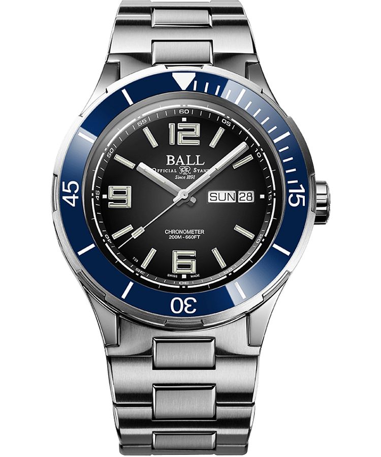 Ball DM3030B-S13CJ-BK - Roadmaster Archangel Watch • Watchard.com