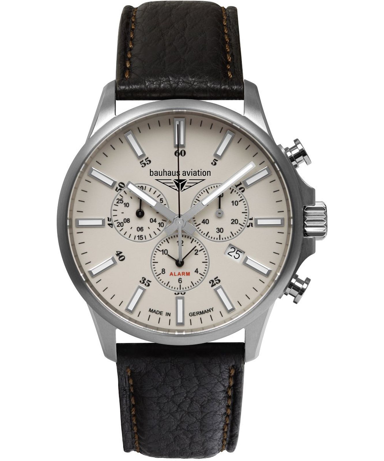 Bauhaus 2880-5 - Aviation Automatic Chronograph Watch •