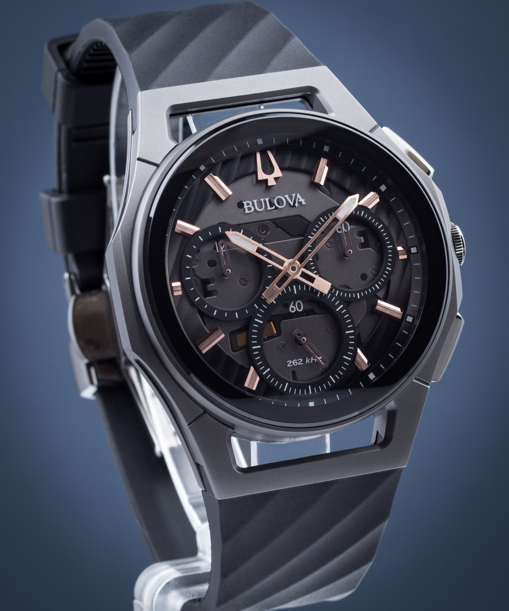 Bulova 98A162 - Curv Chronograph Watch •