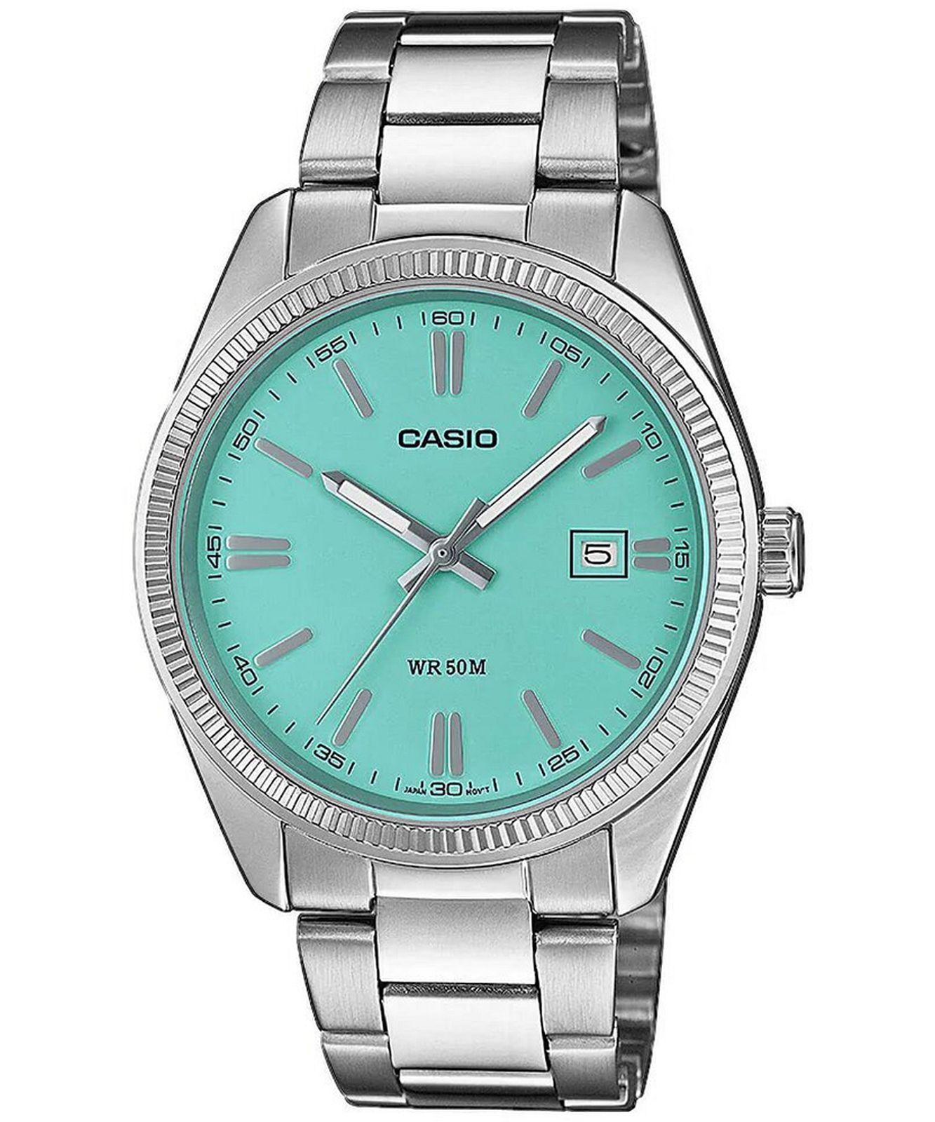 Casio MTP-1302PD-2A2VEF "Tiffany"-Dial Watch • Watchard.com