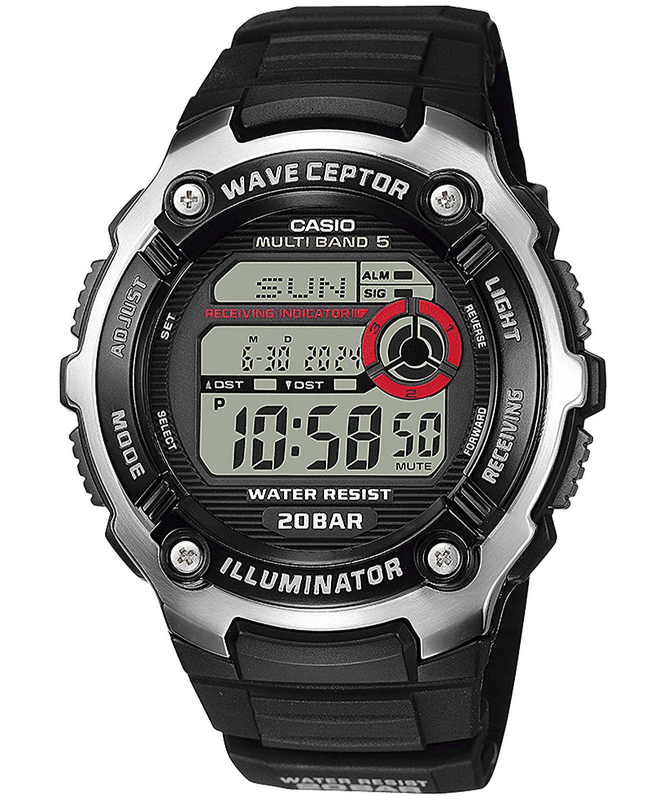 Casio WV-200R-1AEF - Waveceptor Watch • Watchard.com