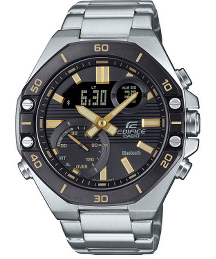 Casio Edifice ECB-10DB-1A9EF - Momentum Bluetooth Watch • Watchard.com