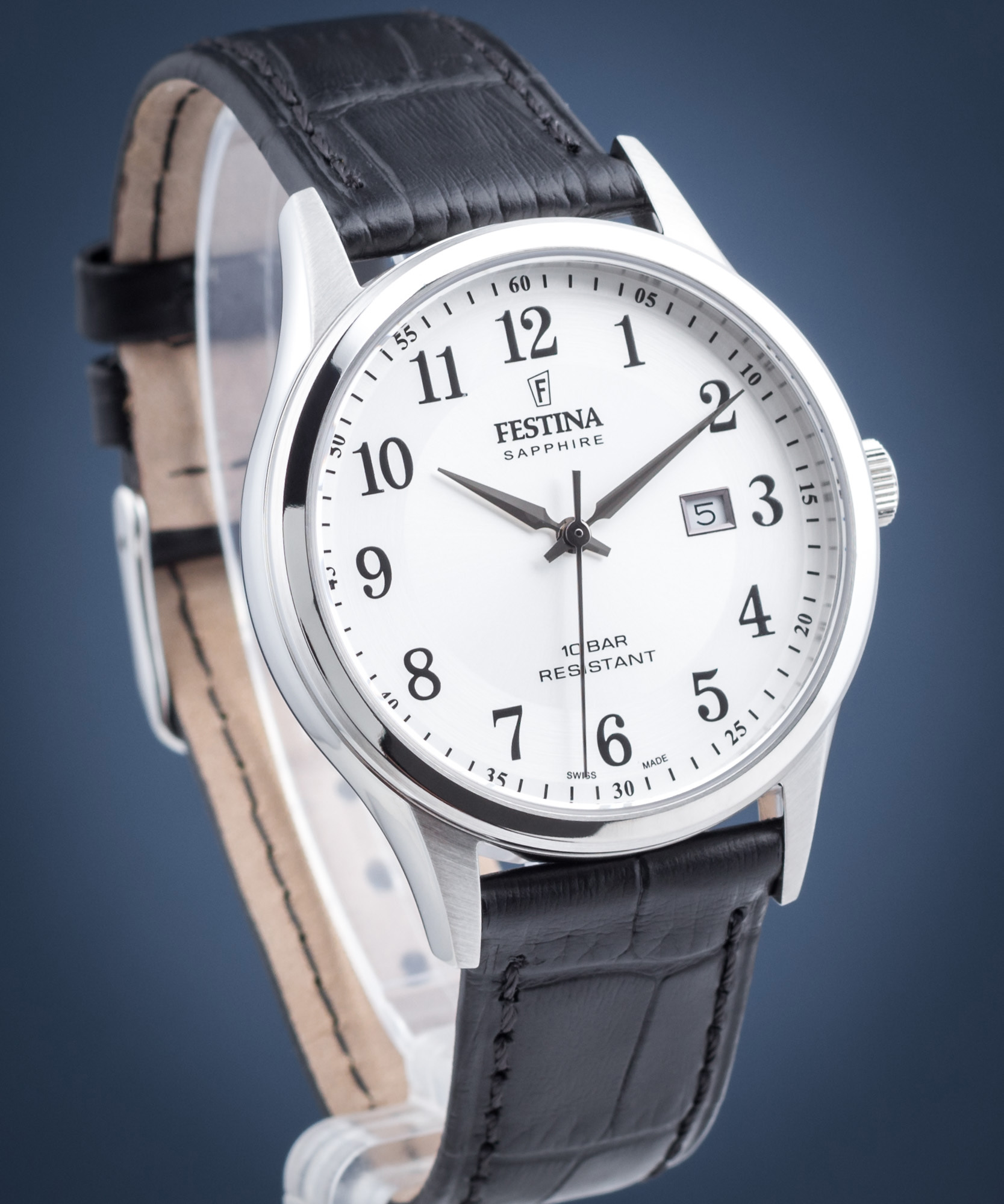 renhed Thriller billig Festina F20007/1 - Swiss Made Capsule Watch • Watchard.com