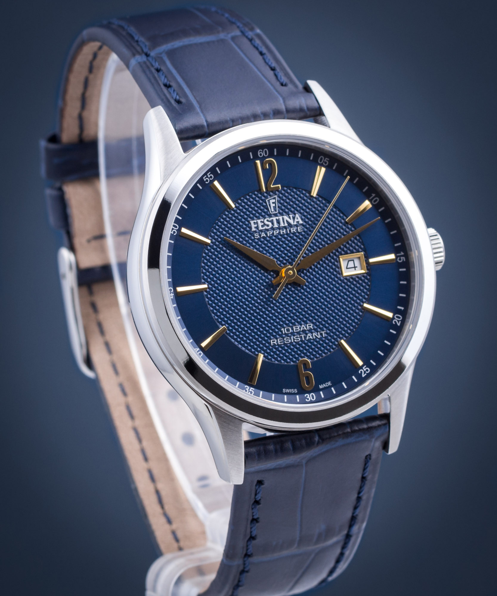 Festina F20007/3 - Swiss Made Capsule Watch •