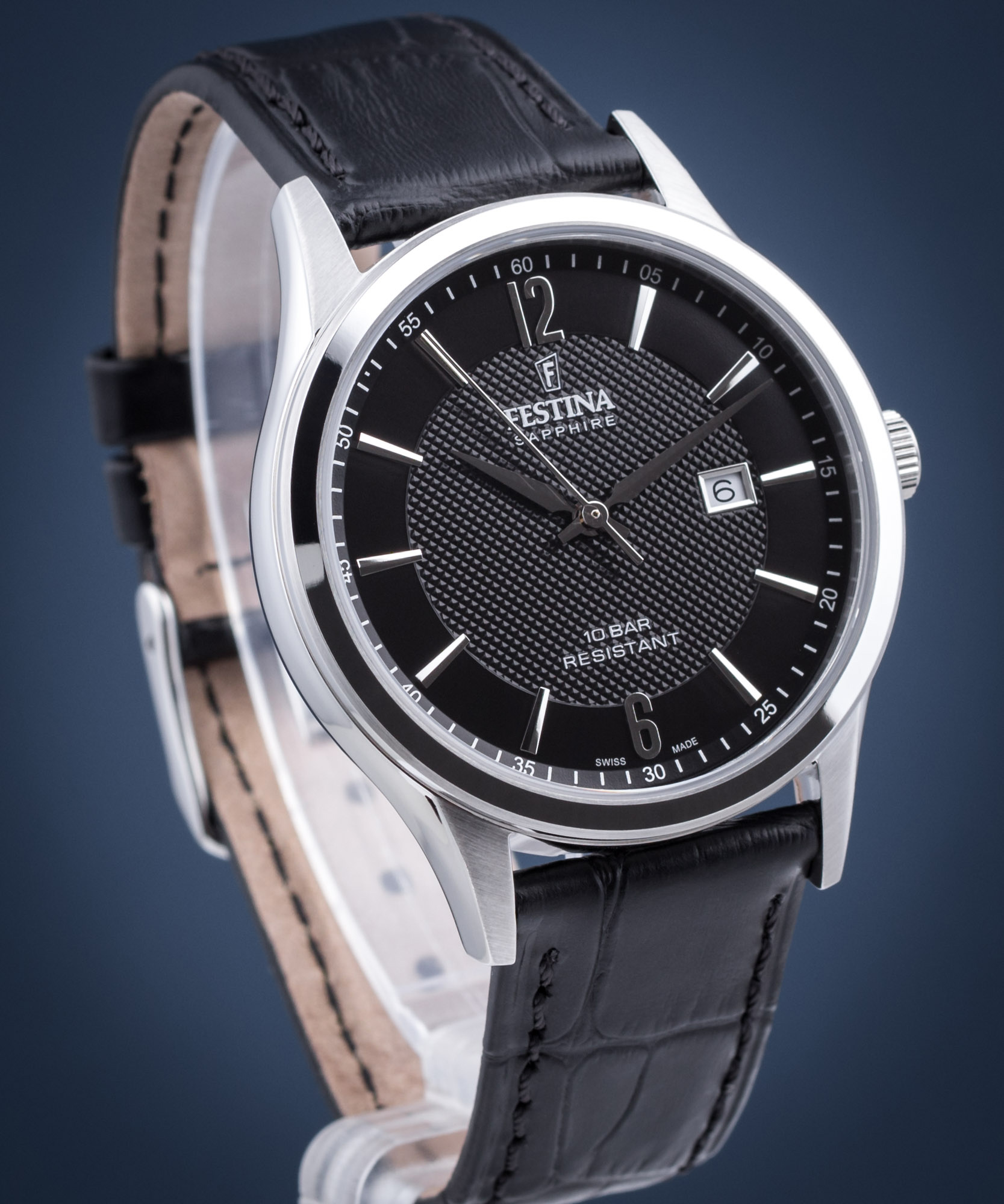 Festina F20007/4 - Swiss Made Capsule Watch •
