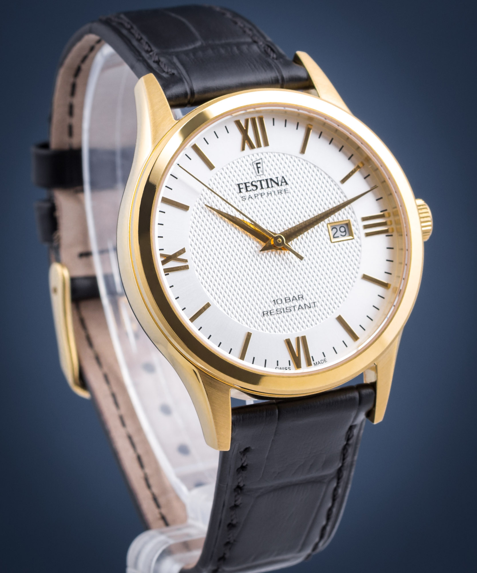 Festina F20010/2 - Swiss Made Capsule Watch •