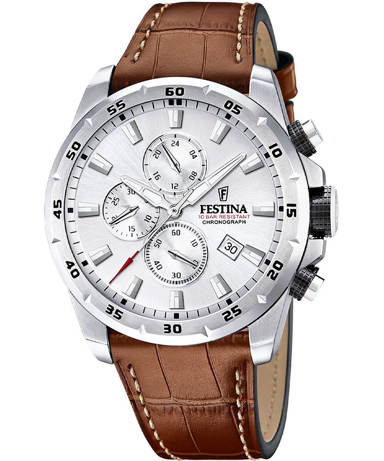 Festina TIMELESS - Cronografo - silver-coloured/argentato