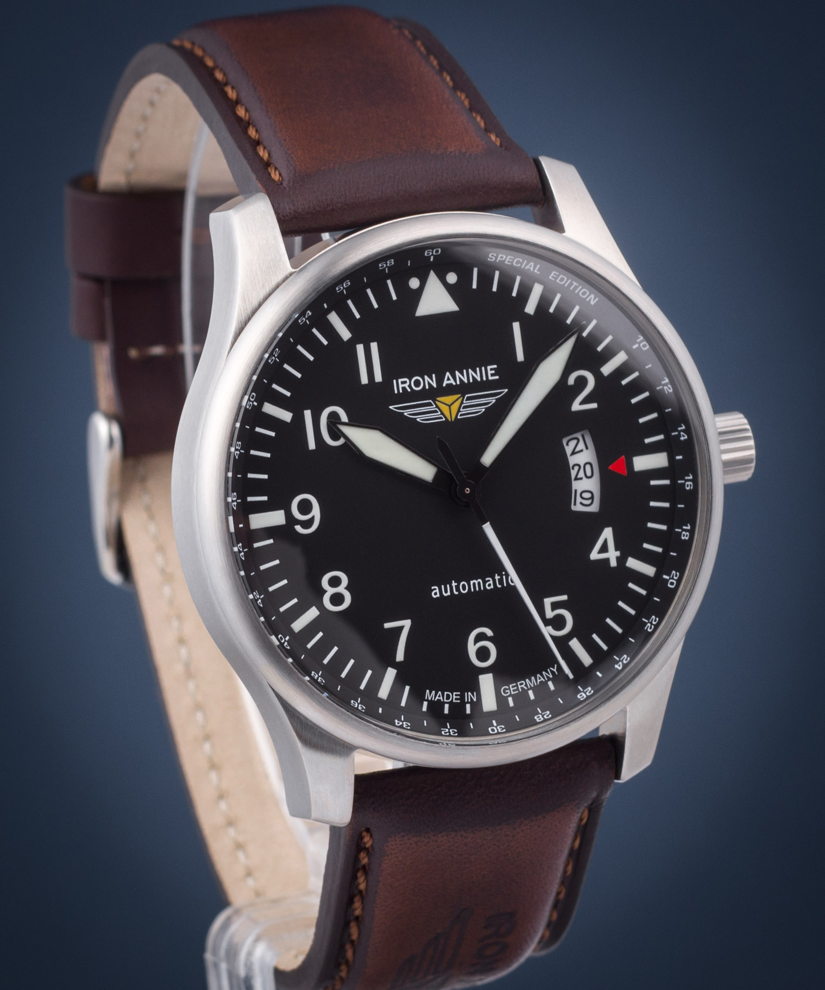 Iron Annie IA-5664-2 - F13 Tempelhof Special Edition Automatic Watch • | Quarzuhren