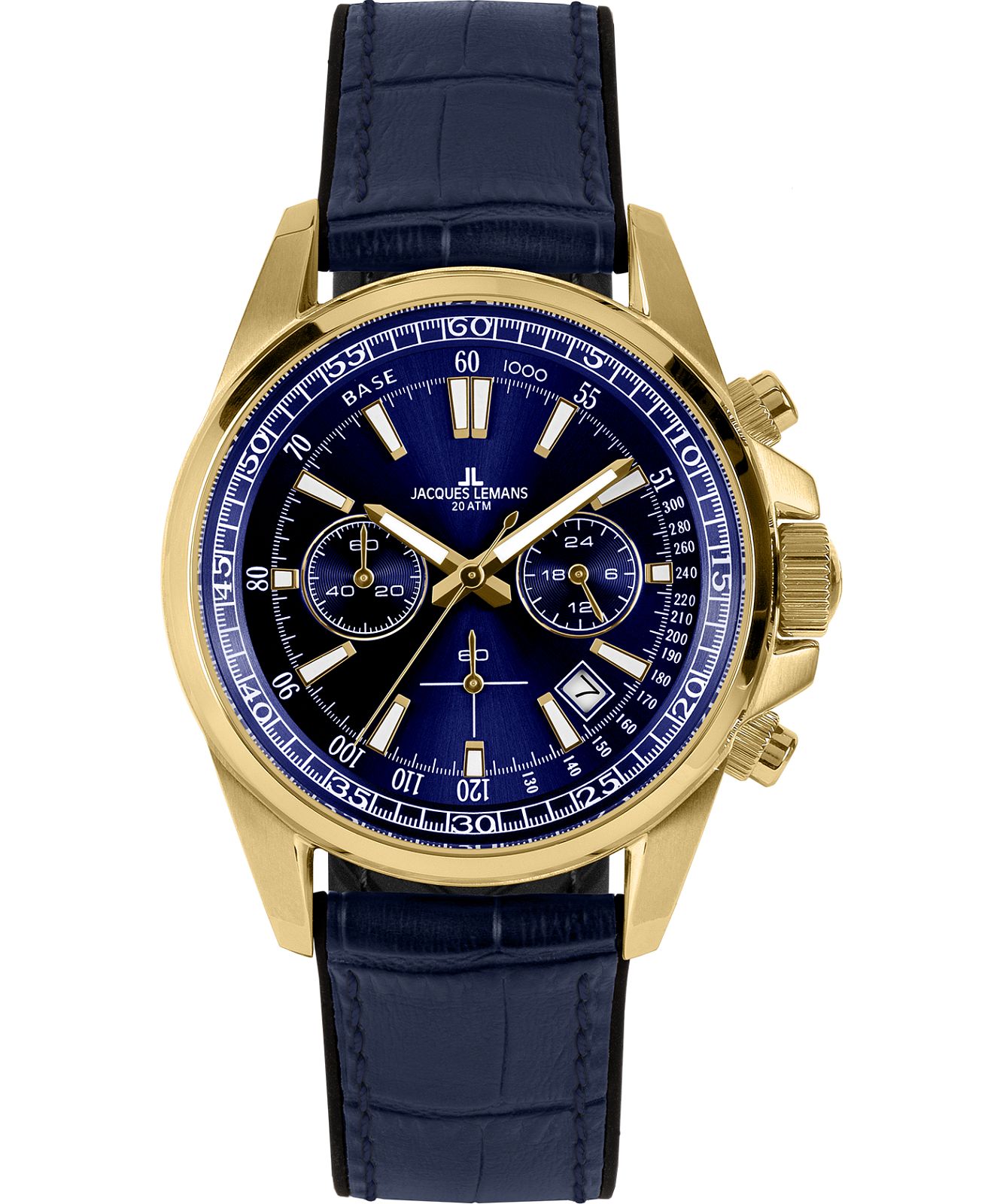 Jacques Lemans 1-2117G - Liverpool Chronograph Watch • Watchard.com