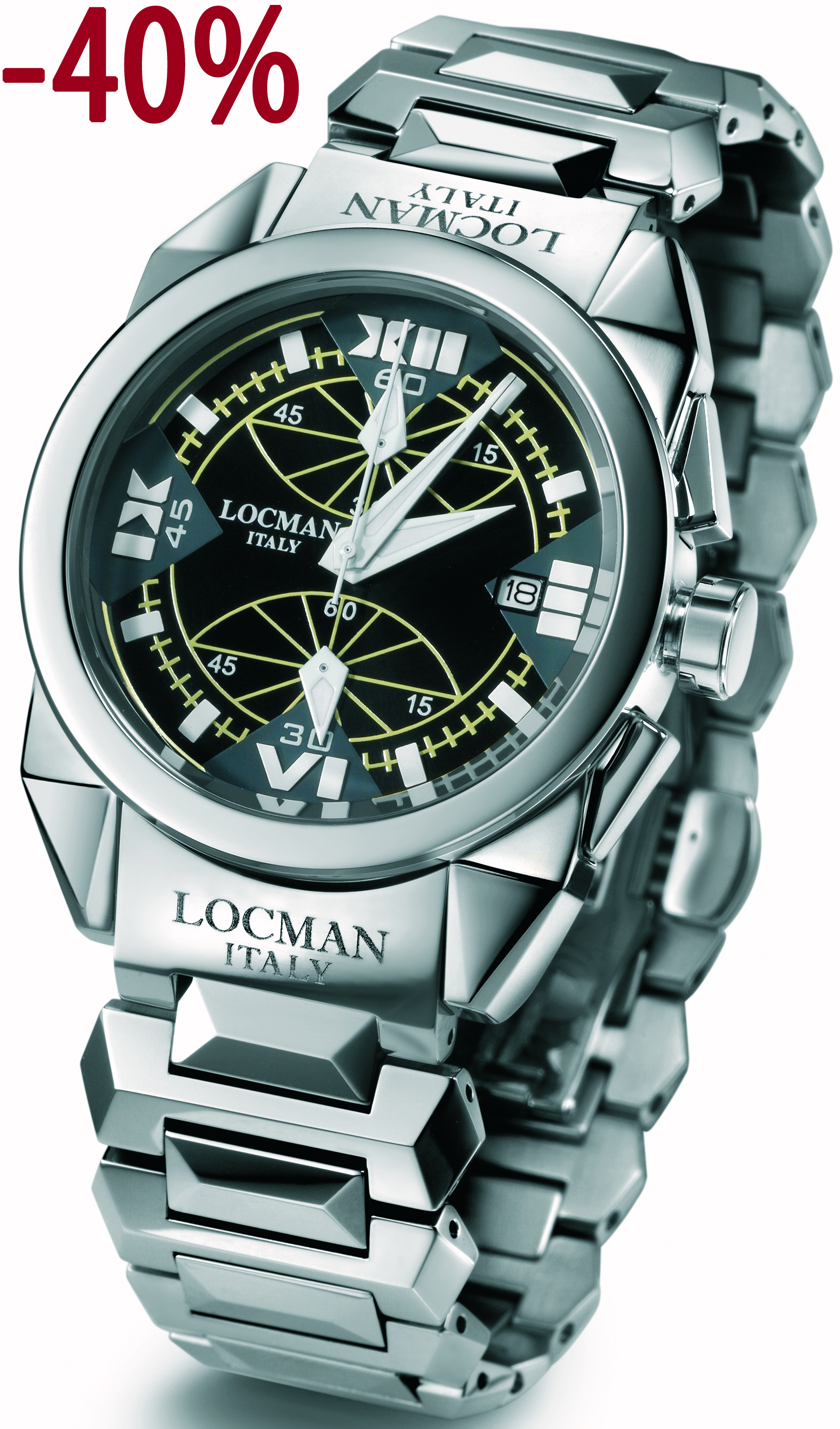Locman 016100BKNWHCBA0 - Cavallo Pazzo Watch • Watchard.com