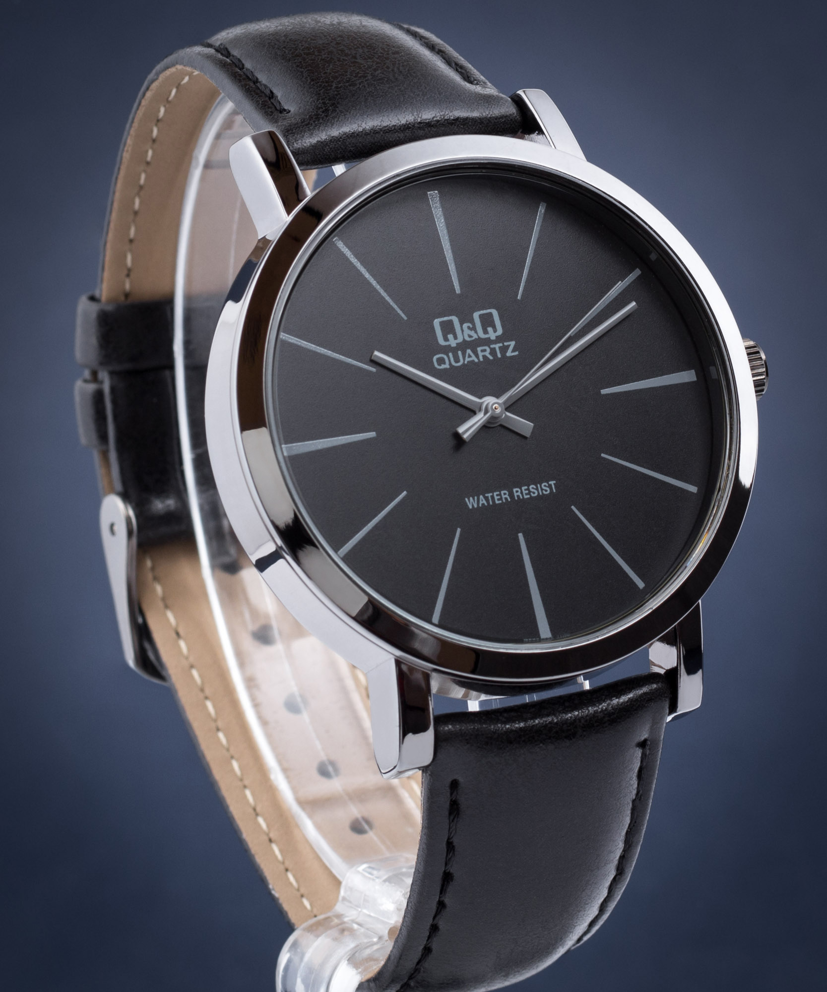 Q&Q Q892-532 - Leather Watch • Watchard.com