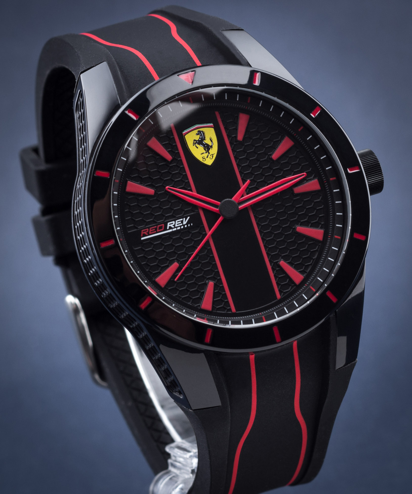 Ferrari Men's Chronograph Aspire Rose Gold-Tone Bracelet Watch 44mm - Macy's-gemektower.com.vn
