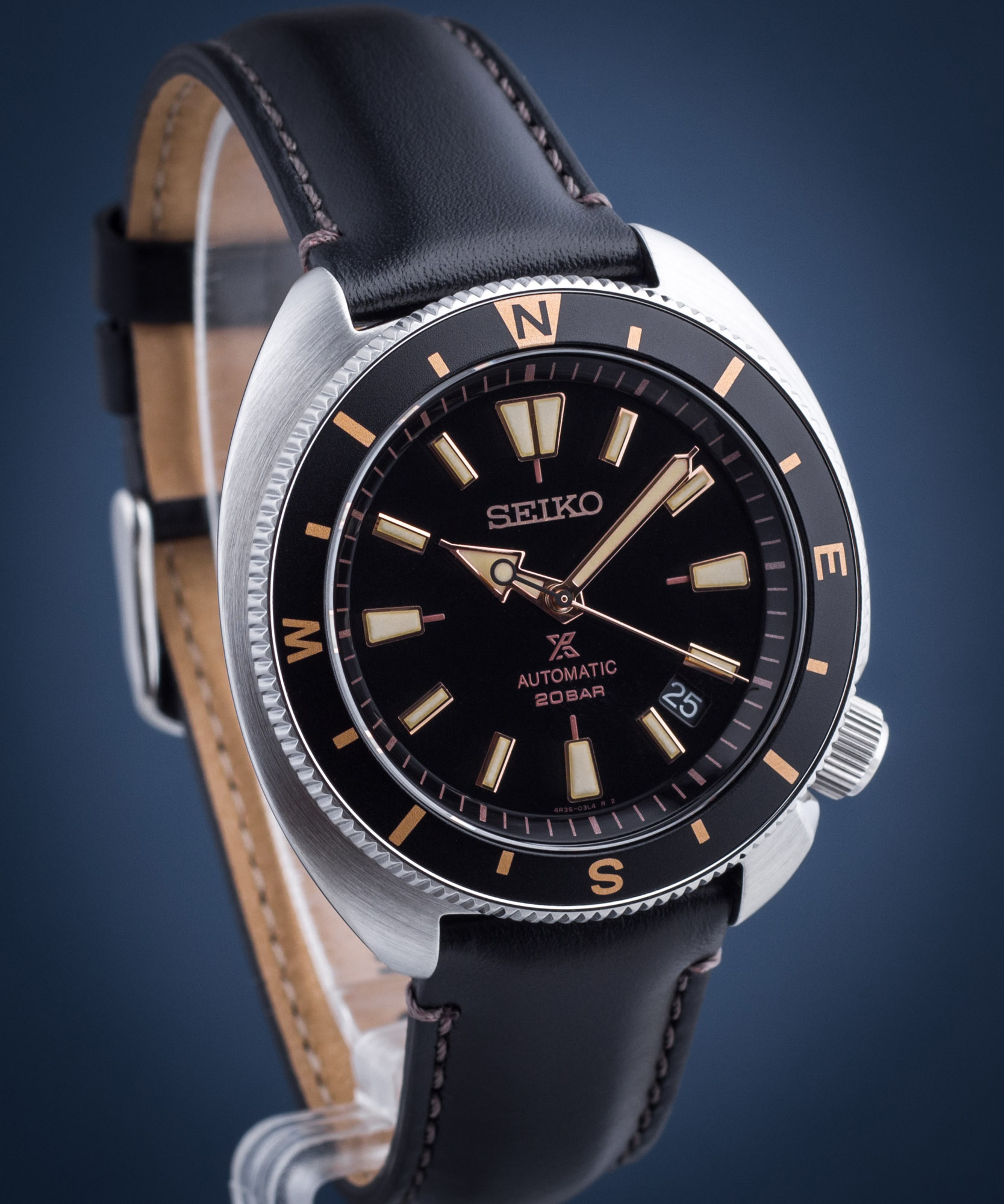 Seiko SRPG17K1 - Prospex Land Tortoise Automatic watch •