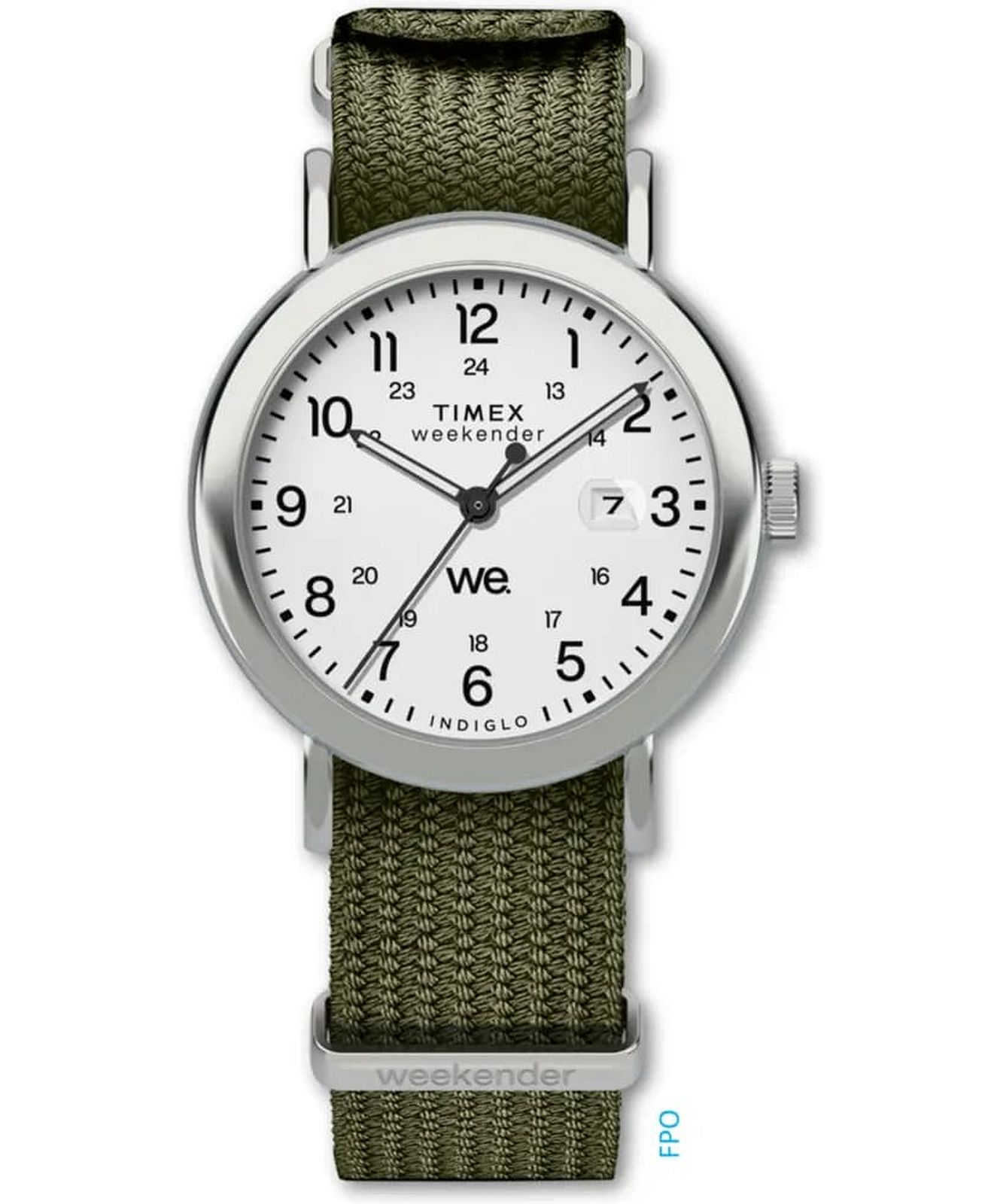 Reloj Cronógrafo Timex Weekender 40mm. | Cuotas sin interés