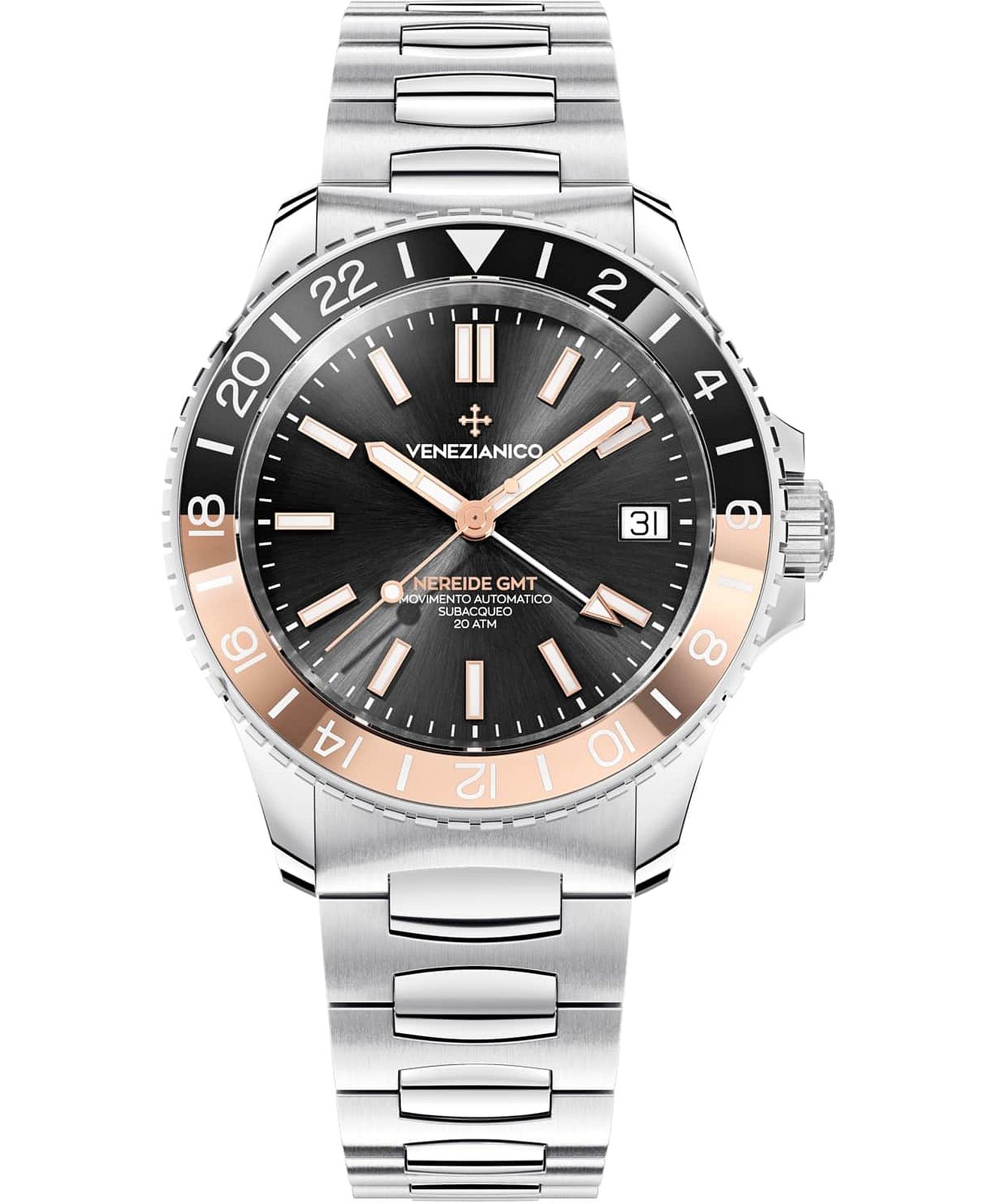 Venezianico Nereide GMT 3521504C – Men's watch • Watchard.com