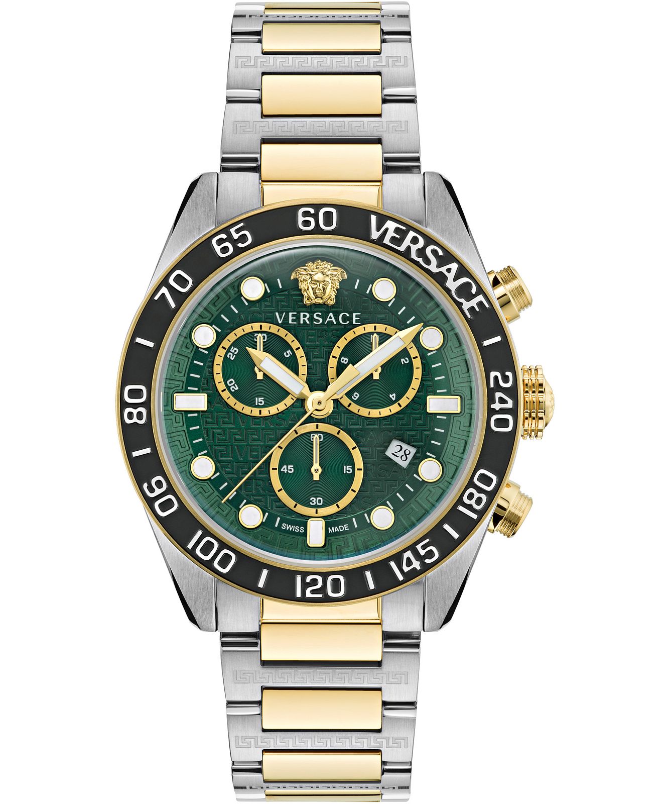 Versace VE6K00423 - Greca Dome Chrono Watch • | Schweizer Uhren