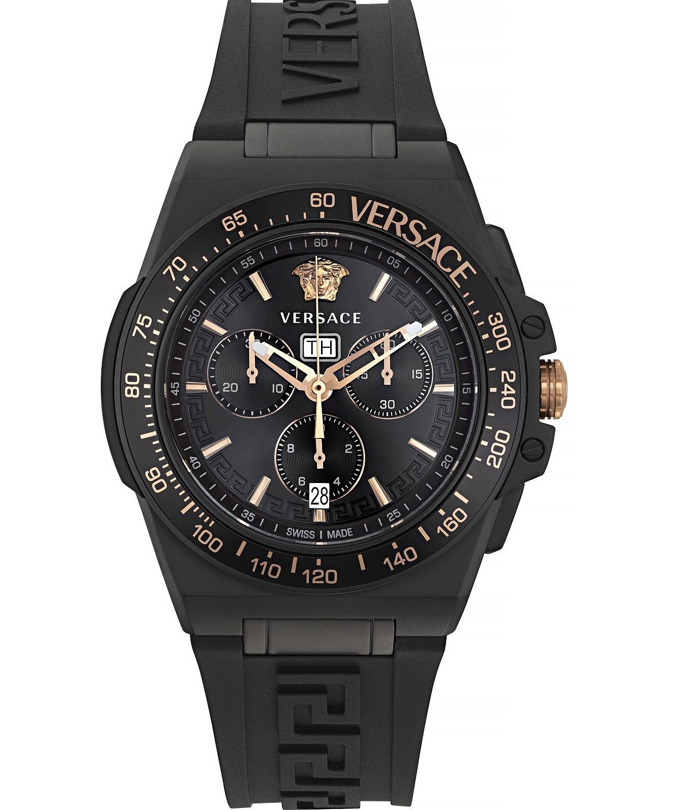 Versace VE7H00323 - Greca Extreme Chrono Watch •