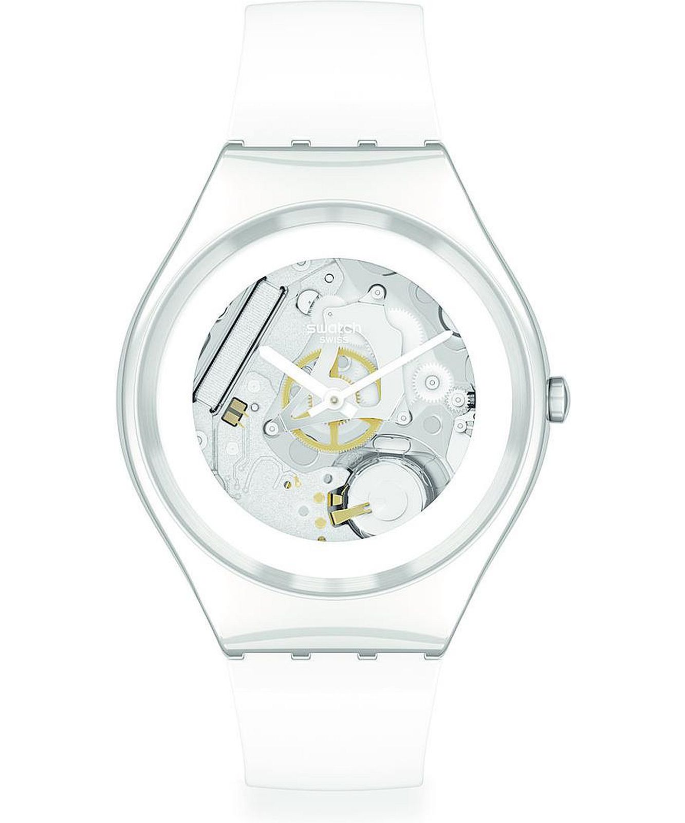 Reloj Swatch Mujer Skin Irony Pure White Irony SYXS138 - Joyería de Moda