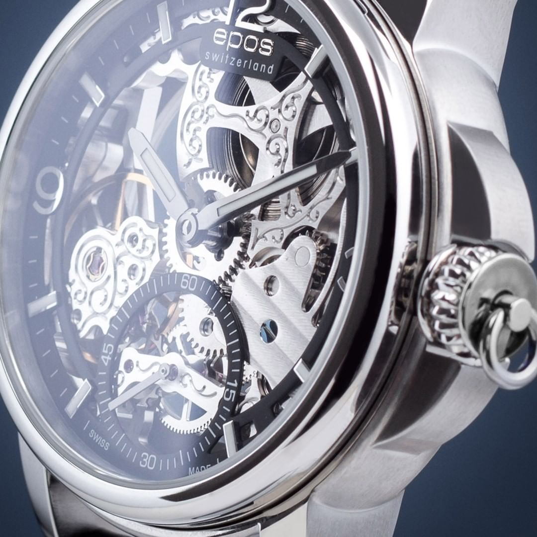 Epos Oeuvre d'Art Skeleton Limited Edition Men's Watch