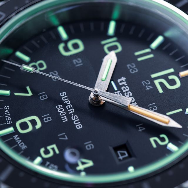 Traser P67 SuperSub Black gents watch
