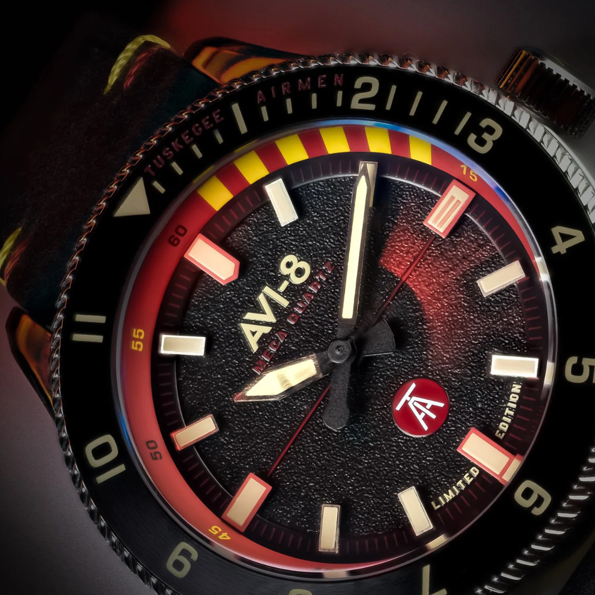AVI-8 Flyboy Tuskegee Airmen Limited Edition SET  watch