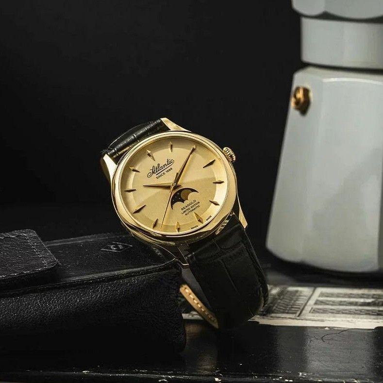 Atlantic Seagold Moonphase Automatic Limited Edition  watch