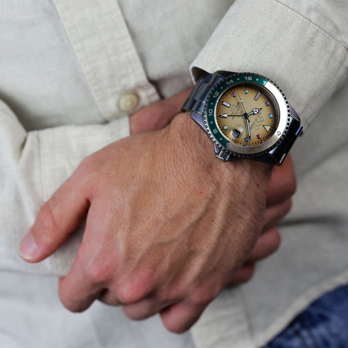 Out Of Order Swiss GMT Marrakesh watch