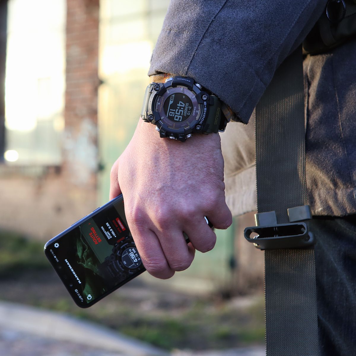 Casio G-SHOCK Rangeman GPS Bluetooth Solar Watch