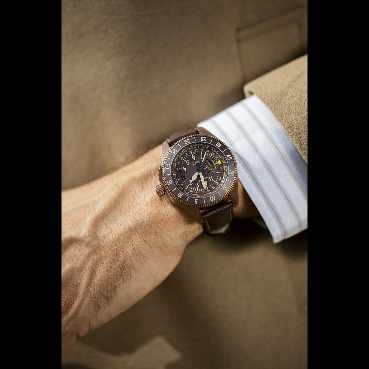Aviator Airacobra GMT watch