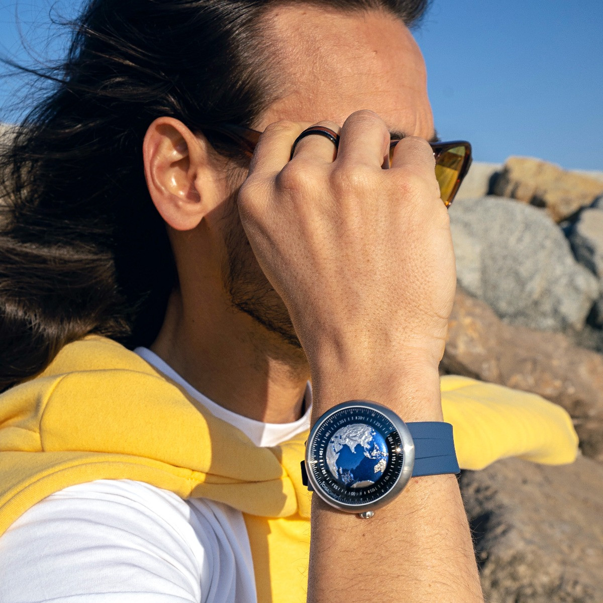 Ciga Design U Series Blue Planet II GPHG 2021 Titanium Automatic watch