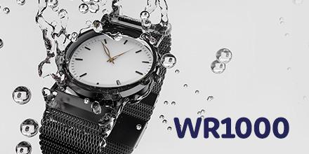 Water resistant to 1000 meters