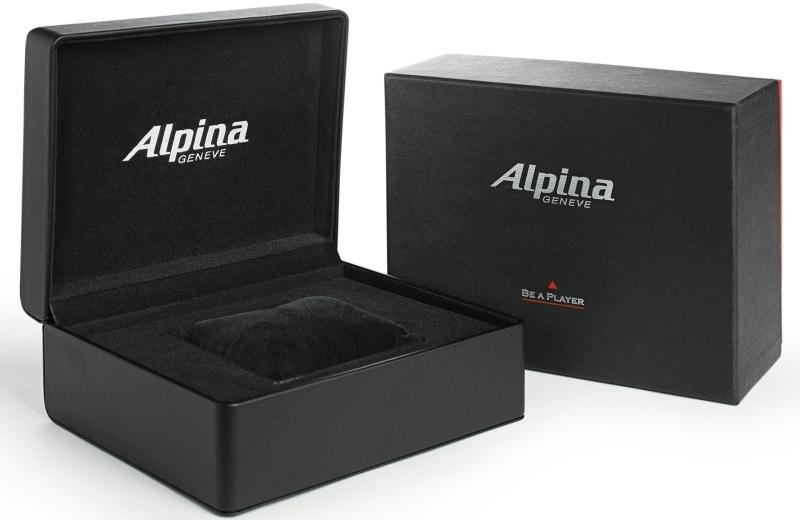 Коробка с часами Альпина