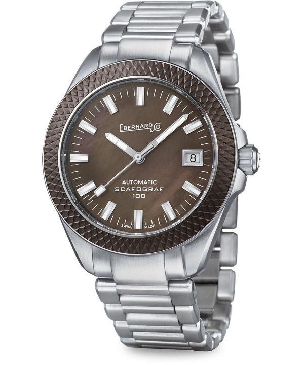 Eberhard Scafograf 100 Automatic men's watch