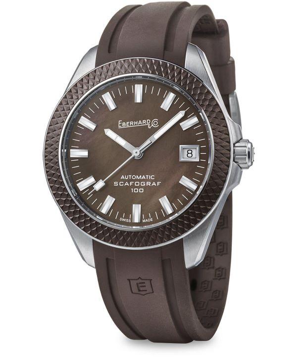 Eberhard Scafograf 100 Automatic men's watch