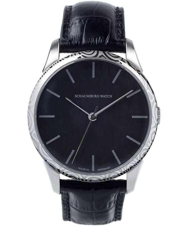Schaumburg Gnomonik Damast Automatic men's watch