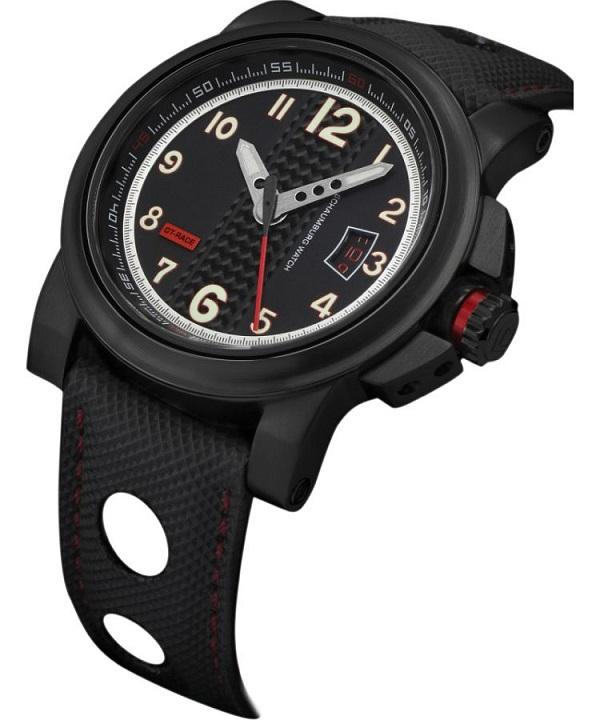 Schaumburg GT RaceClub PVD men's watch.