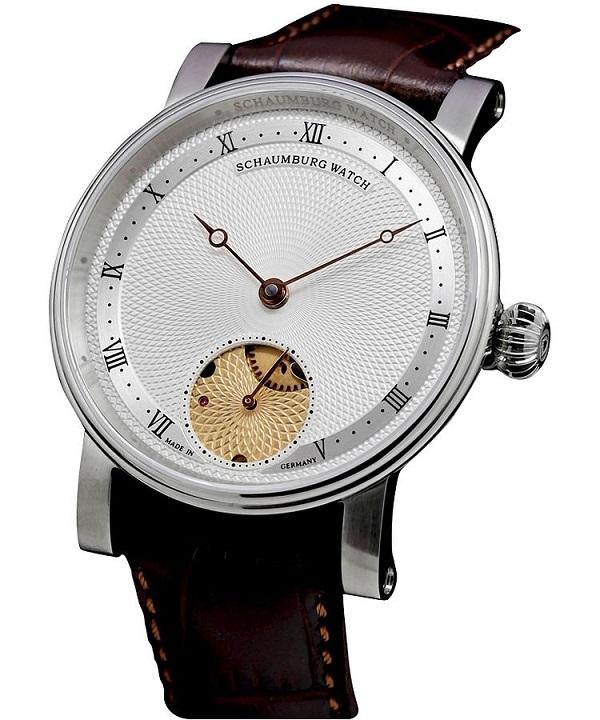 Schaumburg Unicorn Roman Open Heart men's watch