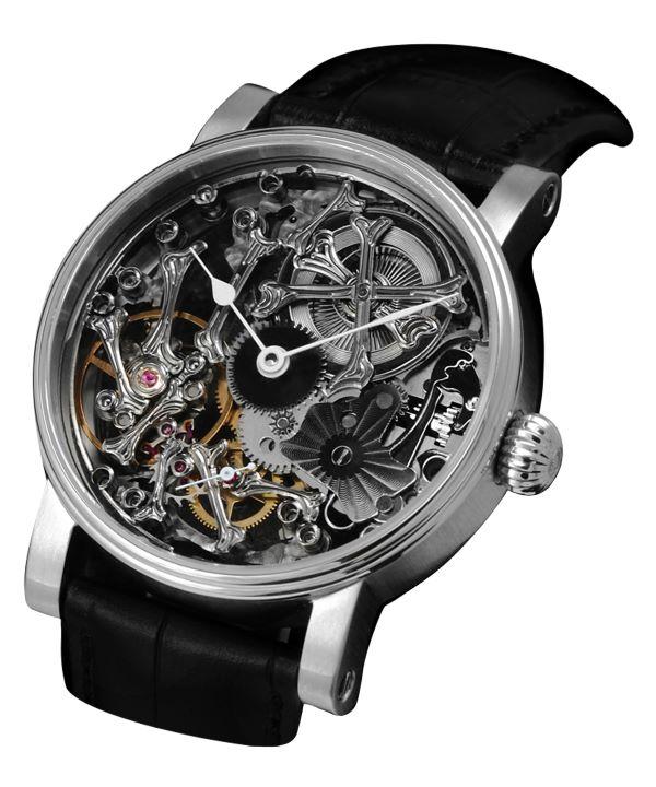 Men's Schaumburg Unique Palaonhorologie Skeleton watch