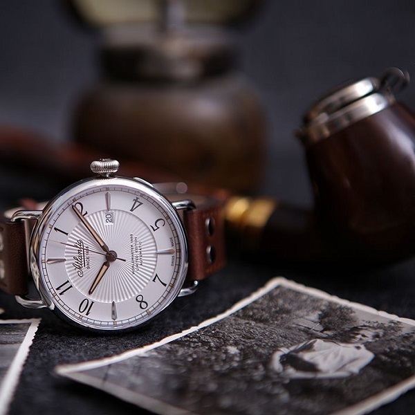 Atlantic Worldmaster 130th watch with guilloche
