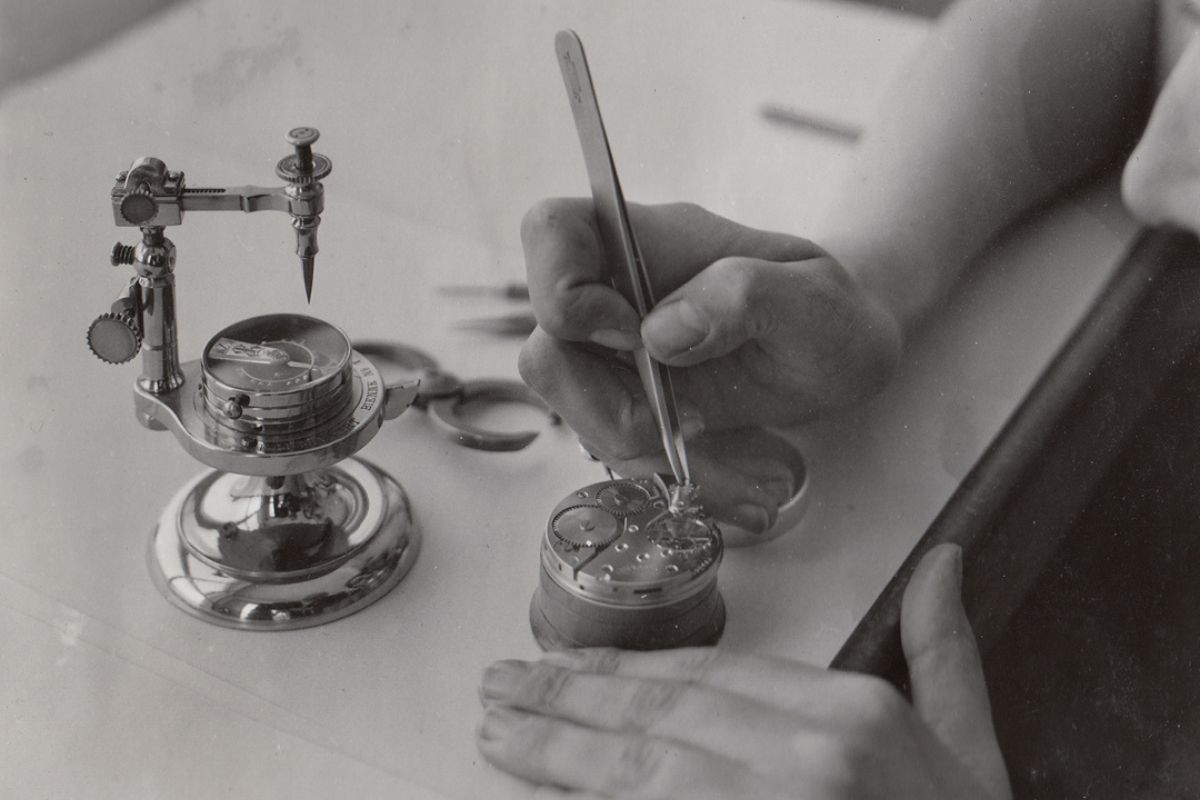 Construction of the Tissot watch