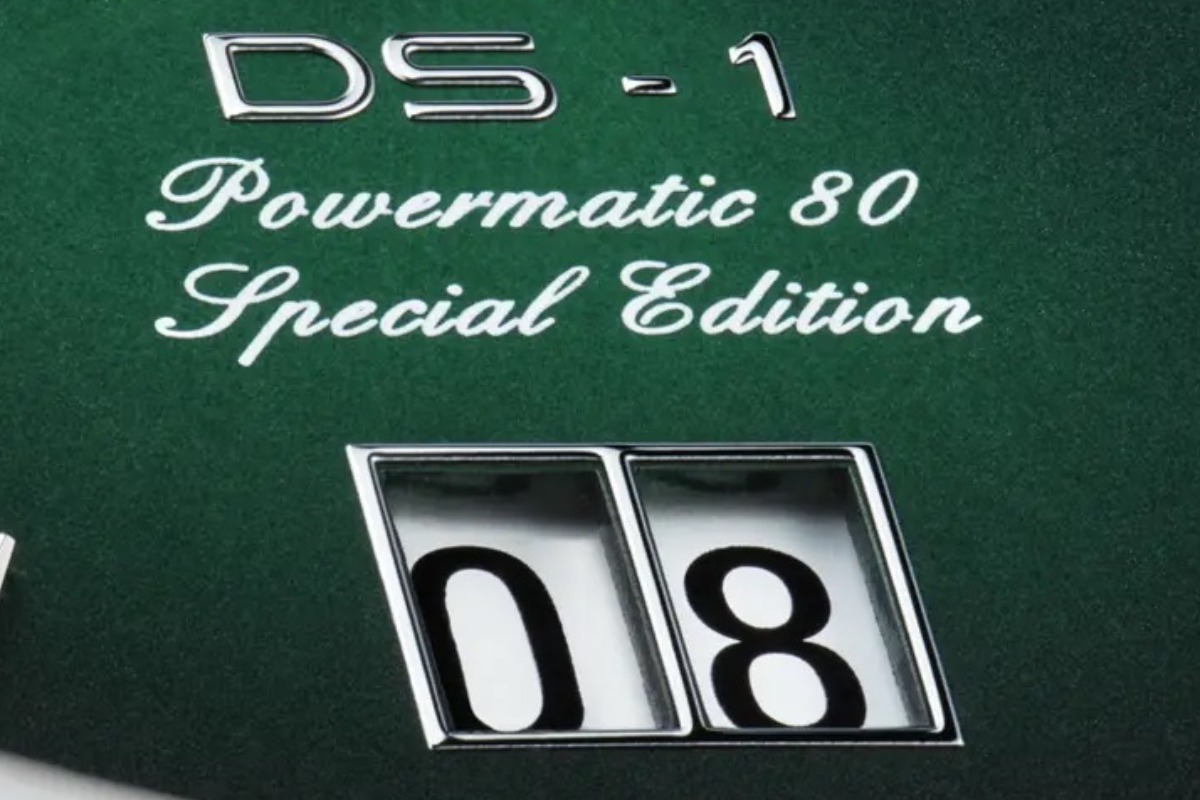 Watch certina DS1 BigDate Powermatic 80 Special Edition C029.426.11.091.60 panoramic date hand