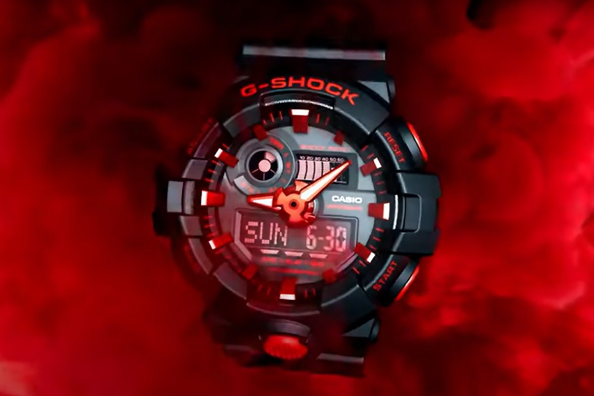 G-Shock Ignite Red