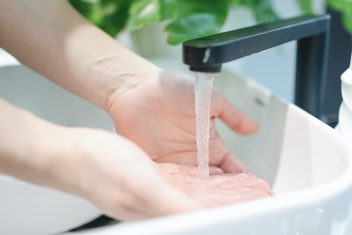 Wrist hygiene hand washing