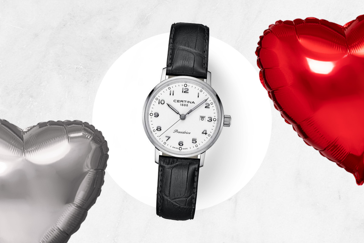 Classic Swiss watch by certina