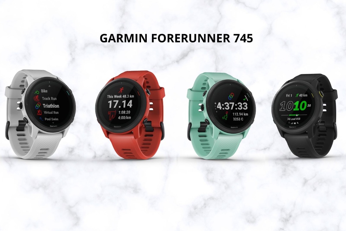 Garmin Forerunner 745 watch - available variants